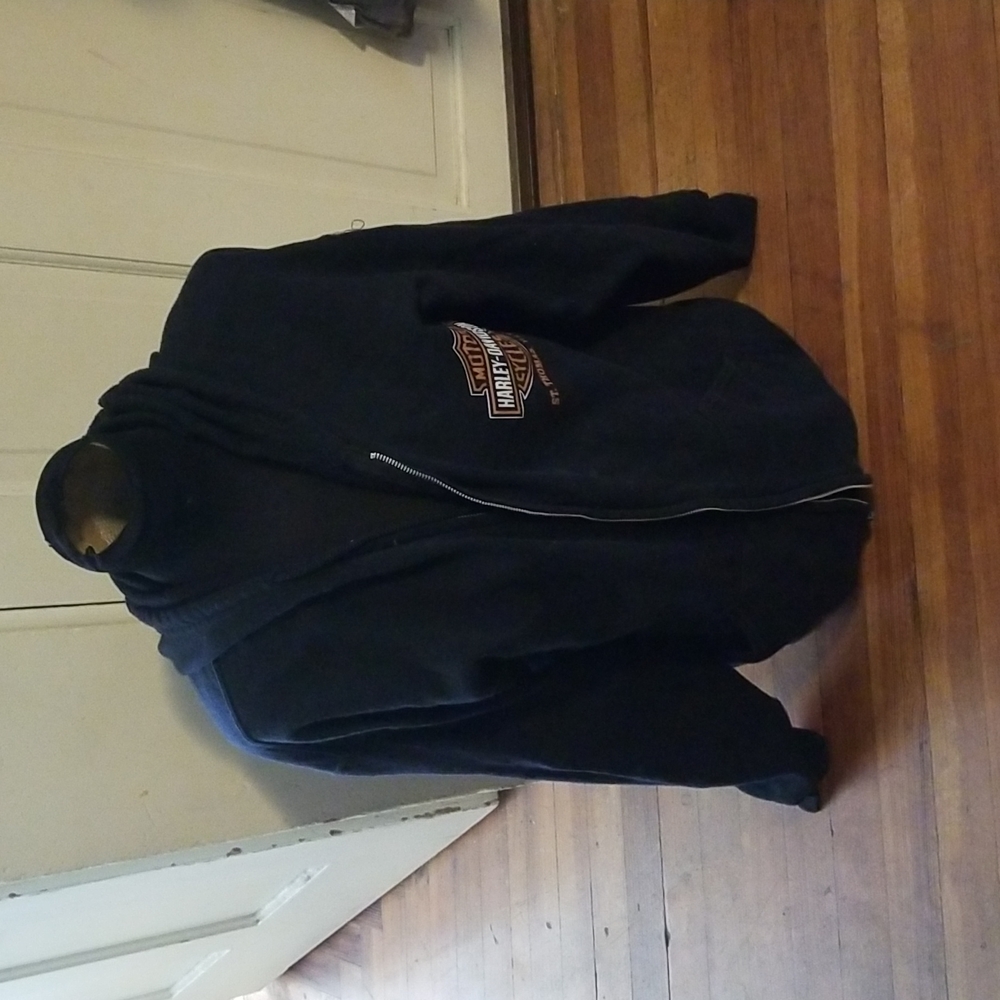 COPY - Harley Davidson, hoodie, size Large, black,
